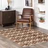 Nuloom Genie Chevron Bohemian Fringe Indoor Area Rug, 5' x 7' 10", Rust - 2 of 4
