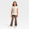 Girls' Toy Story Howdy Holidays Short Sleeve Graphic T-Shirt - Ivory - 4 of 4