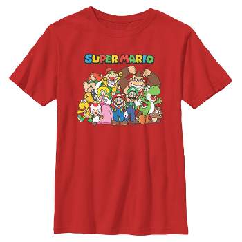 Boy's Nintendo Mario Characters T-Shirt