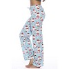 Just Love Womens Christmas Print Knit Jersey Pajama Pants - Winter Cotton PJs - 2 of 3