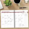 Willow Creek Press Basic Black Academic July 2025 - June 2026 8.5"x11" Weekly Monthly Softcover Planner - 4 of 4