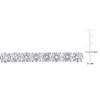 EVERLY JEWELRY | Sterling Silver 72.45 CT TGW Cubic Zirconia Tennis Bracelet, 7 inch - 2 of 4