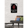 Trends International Star Wars: The Phantom Menace - Darth Maul Charcoal Framed Wall Poster Prints - 2 of 4