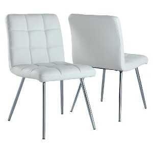 Set of 2 Metal Dining Chairs - EveryRoom - 1 of 3