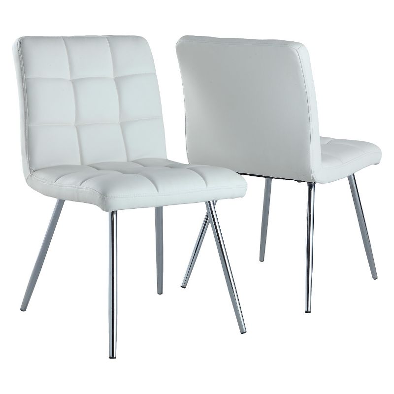 Set of 2 Metal Dining Chairs - EveryRoom, 1 of 5