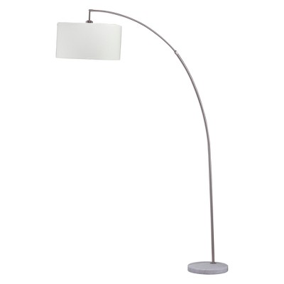 Arc floor deals lamp marble base