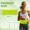 Unique Bargains Moisture Wicking Elastic Breathable Phone Holder Running Belt - 2 of 4