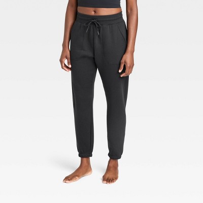 Women's Lined Winter Woven Joggers - All In Motion™ Black Xs : Target