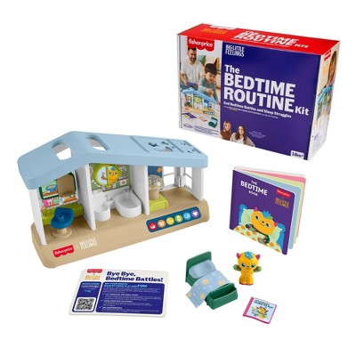 Fisher-Price Big Little Feelings Bedtime Routine Kit: Set of Toys & Tips for Toddlers & Kids