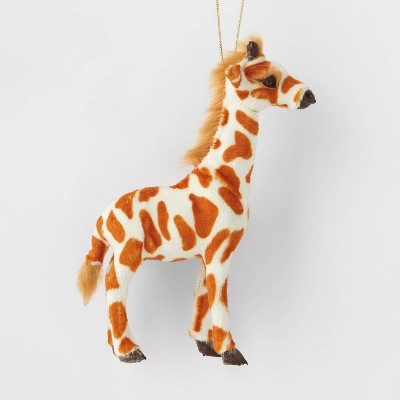 Faux Fur Giraffe Christmas Tree Ornament - Wondershop™