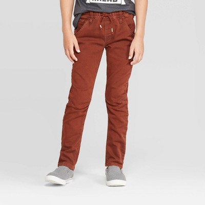 boys orange jeans