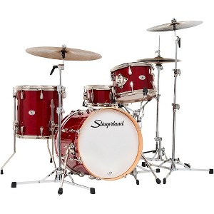 Slingerland Studio King 4-Piece Shell Pack With 18" Bass Drum Royal Crimson Lacquer - 1 of 4