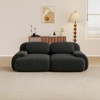 Aukfa Modular Corduroy Sectional Sofa with Ergonomic Support - Pet Friendly, Easy Assembly, Non-Slip Base Design - 2 of 4