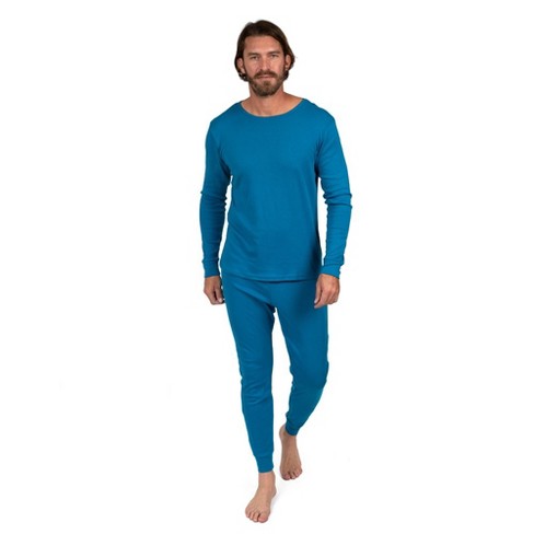 Men's Boho Solid Color Thermal Pajamas – Leveret Clothing