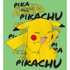 Girl's Pokemon Pikachu Laughing T-Shirt - image 2 of 4