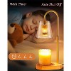 FAAYFIAN Adjustable Candle Warmer Lamp with Timer,Wood Base Metal Shade,Birthday Gifts for Women Mom - 3 of 4