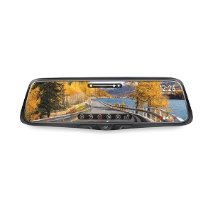 Voxx RVMDVR Rearview Mirror with a 2K DVR front camera featuring a 9.88” high-brightness display - 1 of 4