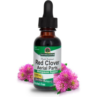 Nature's Answer Red Clover Tops Liquid Extract 2000mg, 1 Oz