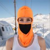 Unique Bargains Ice Silk Solid Balaclava Face Mask 1 Pc - 2 of 4