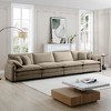 Oversized 150.38" Corduroy Modular 4-seater Sectional Sofa with Double-Layer Cushions, 4-Piece Free combination Sofa - 3 of 4