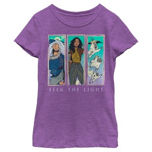 Girl's Raya and the Last Dragon Seek the Light T-Shirt - 1 of 4