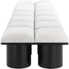 Meridian Furniture,Pavilion Boucle Fabric Bench - 3 of 4