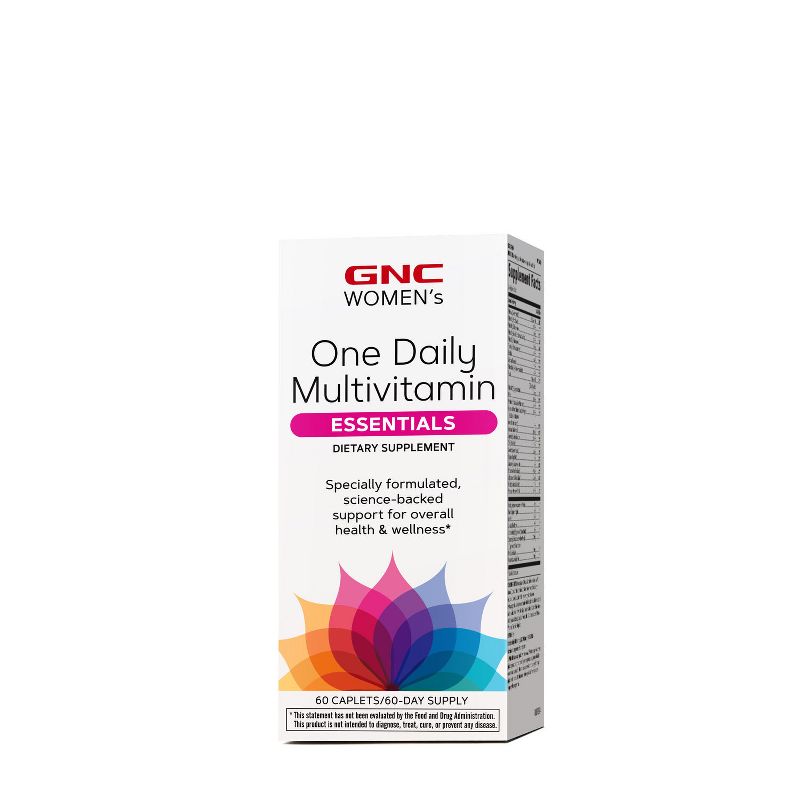 GNC Women's One Daily Multivitamin Essentials - 60 Caplets, 1 of 3