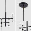 Brio Lighting Atollo 8 - Light Chandelier in  Black - 2 of 4