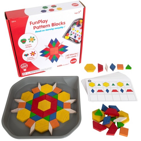 Edx Education Funplay Pattern Blocks Set : Target