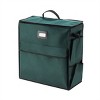 Hastings Home Gift Bag Organizer Storage Tote – Green and Black - 2 of 4