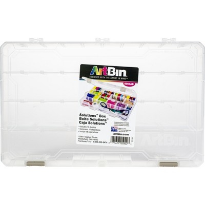 ArtBin Solutions Box 4-48 Compartments-14.125"X9"X2" Translucent