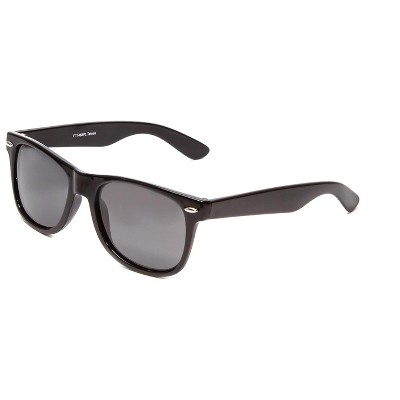 Calabria Economy Polarized Floating Classic Vintage Sunglasses (Black)