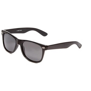 Calabria Economy Polarized Floating Classic Vintage Sunglasses (Black) - 1 of 3