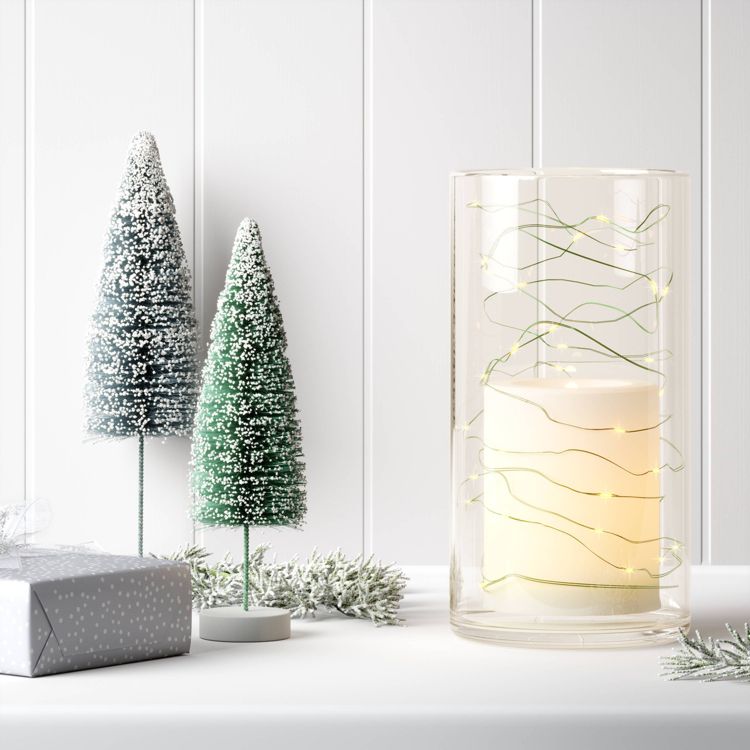 30ct LED Battery Operated Dewdrop Fairy String Lights - Wondershop™, 2 of 4