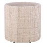 Carolina Chair  Table Handwoven Nereus Wood Top Storage Ottoman - 4 of 4