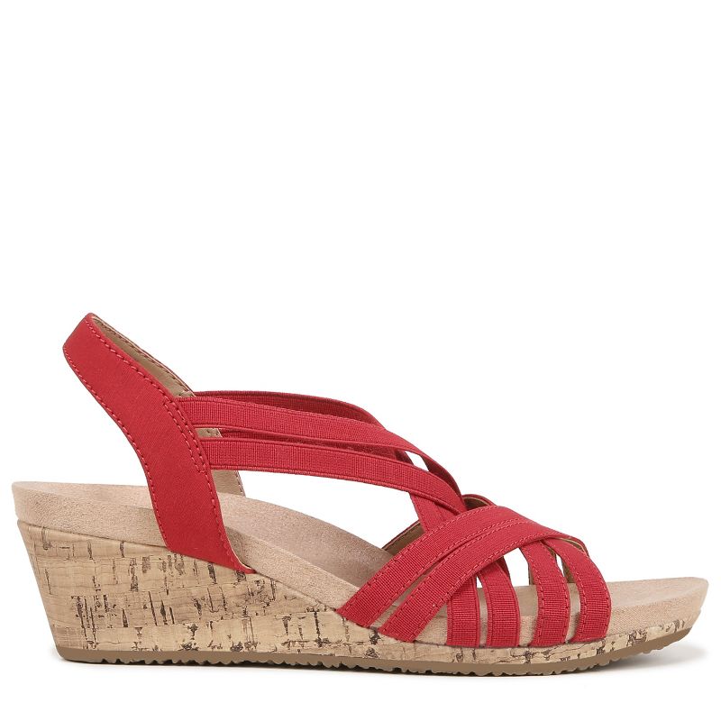 LifeStride Womens Mallory Strappy Slingback Sandal, 3 of 10
