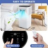 10000Btus Portable Air Conditioner 3-in-1 AC Unit With Cooling / Dehumidifier/ Fan Modes / Remote Control - 3 of 4