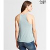 Aeropostale Womens Crochet Hi-Neck Cami Tank Top, Blue, Small - 2 of 2