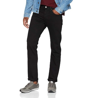 Levis Mens 501 Original Shrink-to-Fit Jeans Black