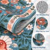 coucheta Multi-size Farmhouse Area Rugs for Living Room, Washable Foldable Ultra-Thin Carpet with Non-Slip Backing, for Bedroom, Dining Room, Office - 3 of 4