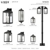 Livex Lighting Nyack 5 - Light Wall Light in  Black/Brushed Nickel - 3 of 4