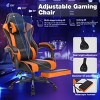 Ergonomic Gaming Chair with Footrest and Massage Lumbar,Adjustable Recliner Computer Chair-The Pop Home - 2 of 4