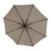 Sapphtopaz 10Ft Outdoor Umbrella Waterproof Sun Shades Cantilever Umbrellas with Crank and Cross Base for Garden, Pool, Backyard, Patio - 3 of 4