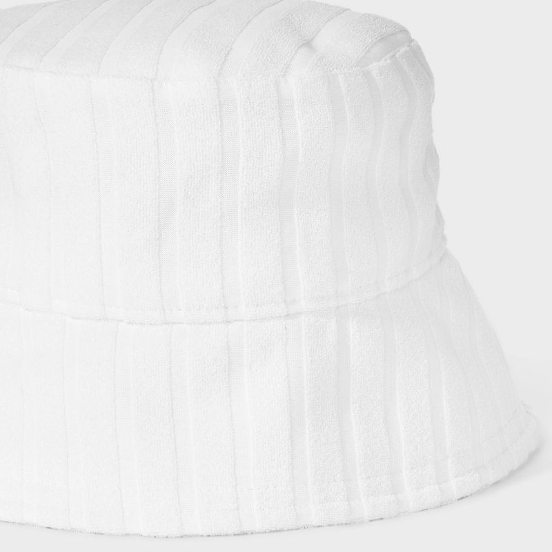 Poly Jacquard Terry Bucket Hat - Shade & Shore™, 5 of 6