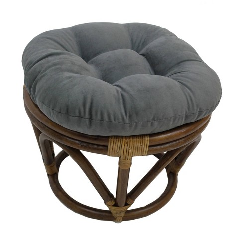 Rattan ottoman sales target