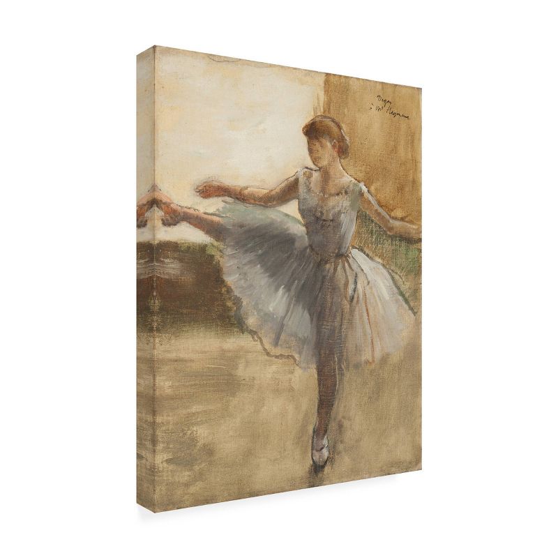 14&#34; x 19&#34; Edgar Degas &#39;The Ballerina&#39; Unframed Wall Canvas - Trademark Fine Art, 3 of 6