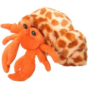 Wild Republic Hug'ems Hermit Crab Stuffed Animal, 7 Inches - 1 of 1