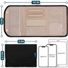 PAVILIA Travel Jewelry Case Organizer, Foldable Roll Bag, Small Pouch Wallet for Earrings Rings Necklaces Bracelets Packing Accessories - 3 of 4
