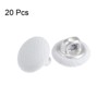 Unique Bargains DIY Craft Metal Shank Cotton Covered Round Sewing Buttons 20 Pcs - 3 of 4