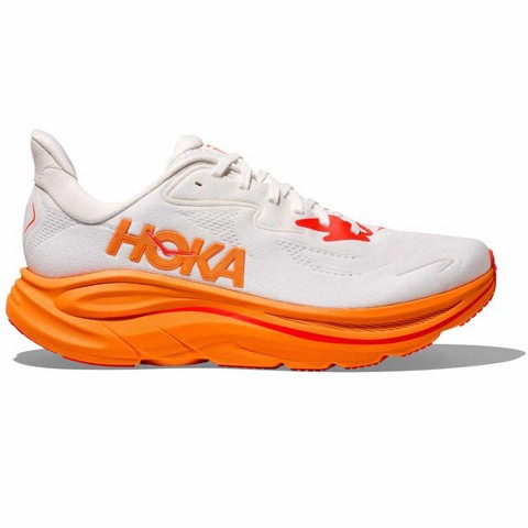 Обувь HOKA Womens Clifton 10 Running Shoes Rost/Orange Zest, Size 10.5